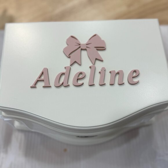 Wooden Jewelry Box - NIB - Adeline - Picture 1 of 6